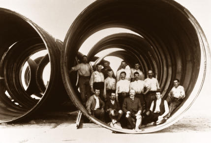 Historie Veolia Tuyau Bonna